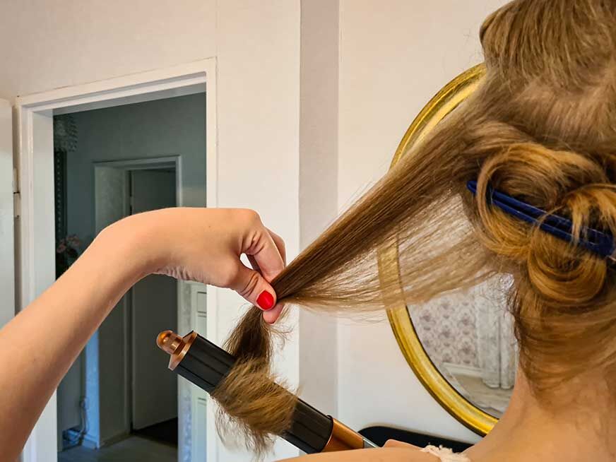 dyson airwrap boucles